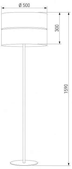 Торшер TK Lighting Linobianco 5241 Linobianco