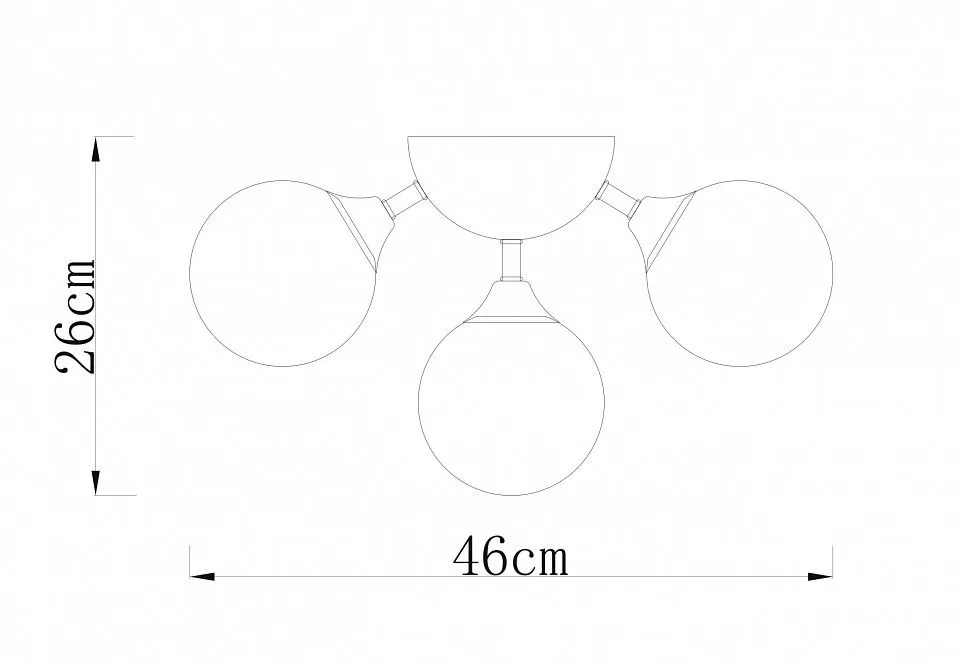 Потолочная люстра Arte Lamp Fobos A2704PL-5SG