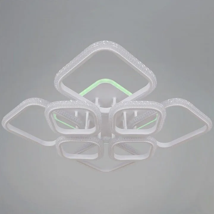 Потолочная люстра Reluce 06335 06335-0.3-4+4A WH (RGB)