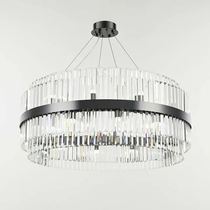 Подвесная люстра Arte Milano Белладжо 440110.840.24.G9.C1 BK