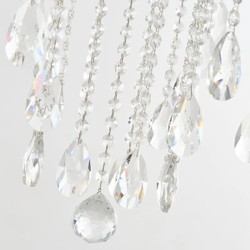 Подвесная люстра Bohemia Ivele Crystal AL7801 AL78101/8/250 B Ni