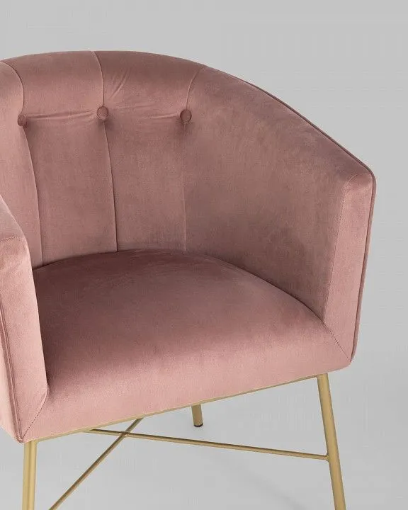 Кресло Stool Group Шале FALETTE PINK, УТ000005602 Кресло Stool Group Шале FALETTE PINK, УТ000005602
