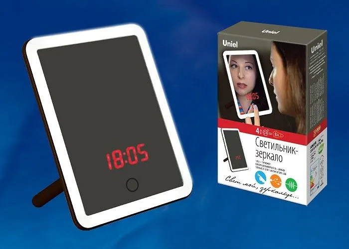 Зеркало настольное с подсветкой Uniel TLD-591 UL-00004160