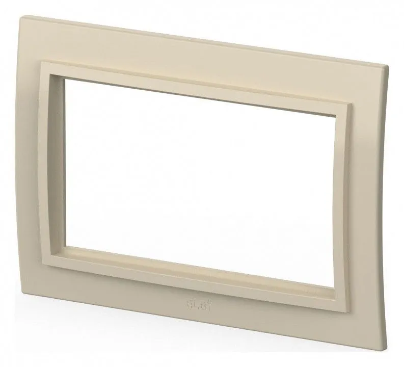 Рамка для двойной розетки Elbi Eleсtriс Zena 608-010300-908