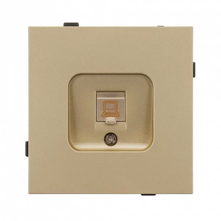 Розетка Ethernet RJ-45 и со шторками, без рамки Arlight SCT-TENDO 054592