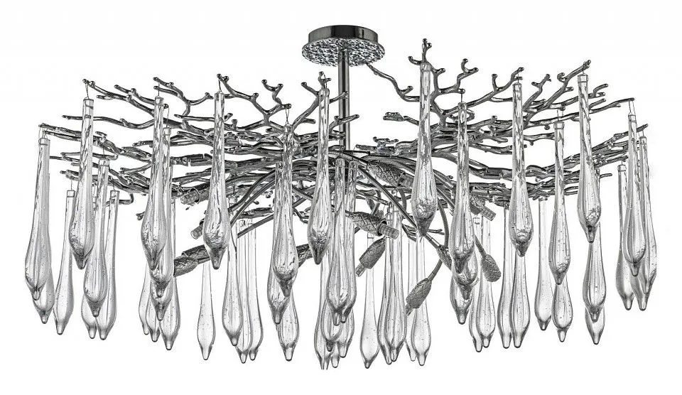Люстра на штанге Dio D’Arte Tavenna Nickel Tavenna H 1.3.100.108 N