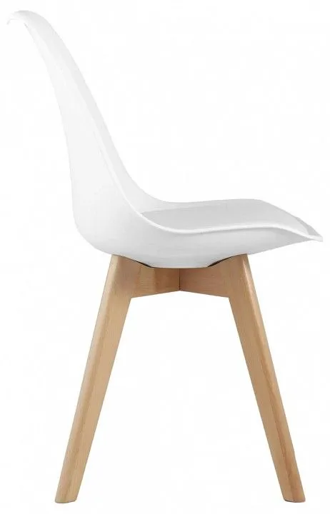 Набор стульев Stool Group Frankfurt Y863-V seat white X4, УТ000037632 Набор стульев Stool Group Frankfurt Y863-V seat white X4, УТ000037632