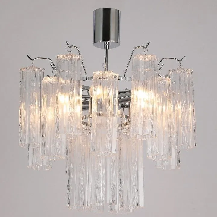 Люстра на штанге ILLUMICO  IL0179-6C-39 CR CL
