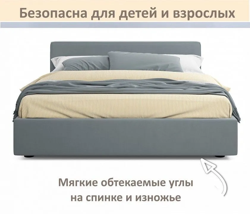 Кровать двуспальная Skandi 1600
