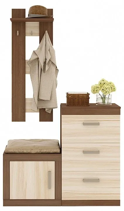 Стенка для прихожей Merdes Toivo ТОЙ-ПР 4 ШК Стенка для прихожей Merdes Toivo ТОЙ-ПР 4 ШК