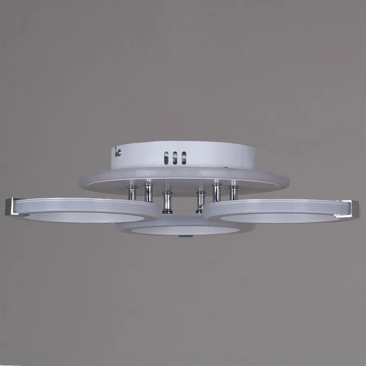 Потолочная люстра Reluce 06319 06319-3.3-03 WH+CR (RGB)