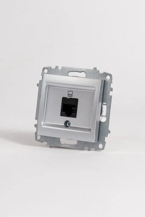 Розетка Ethernet RJ-45 без рамки Elbi Eleсtriс Zena Vega 609-011000-247