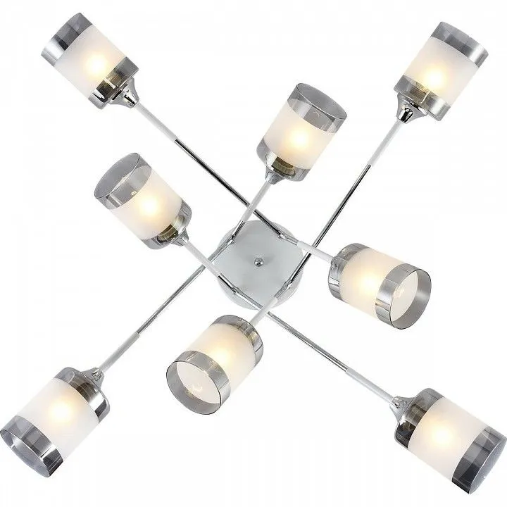 Потолочная люстра Reluce 01354 01354-0.3-08 WH+CR