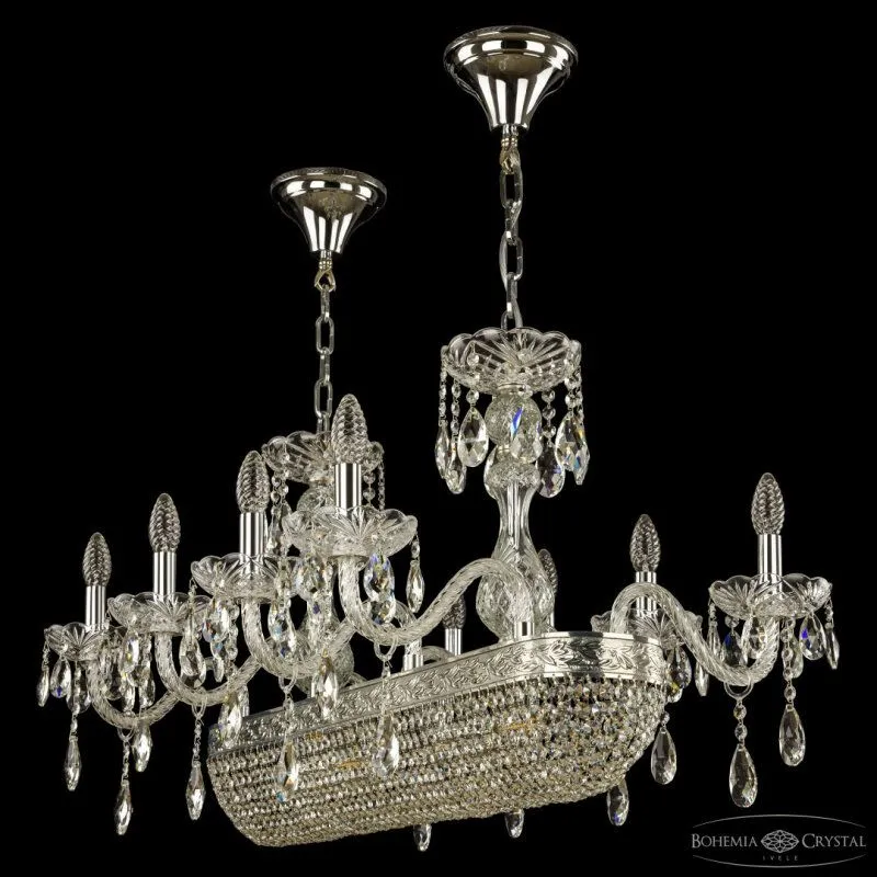 Подвесная люстра Bohemia Ivele Crystal 1452 1452/8/195/800 Ni