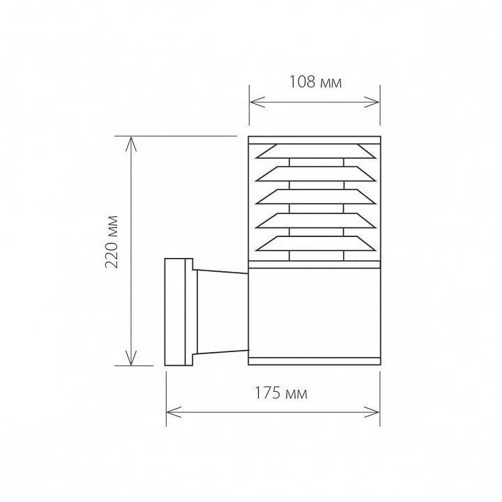 Светильник на штанге Elektrostandard Strada a032622