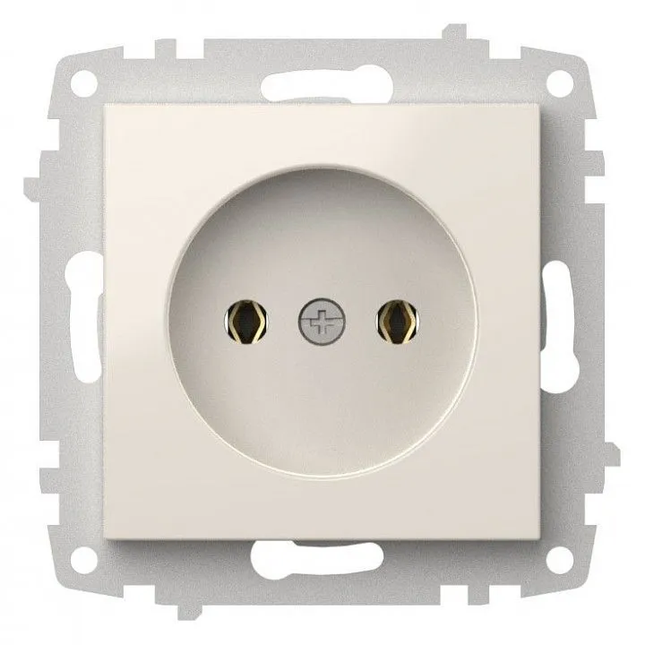 Розетка без заземления, без рамки Elbi Eleсtriс Zena Vega 609-010200-215