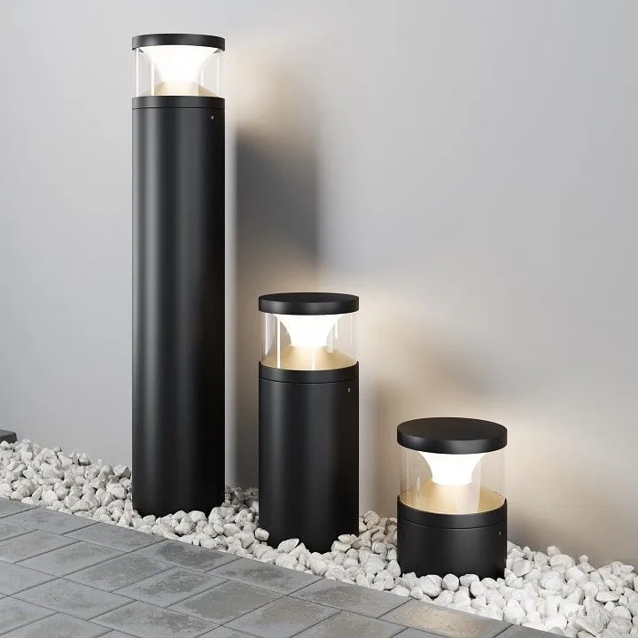 Наземный высокий светильник Maytoni Outdoor Пиро O496FL-L21B3K2