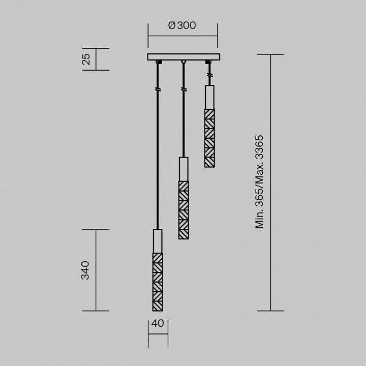 Подвесная люстра Maytoni Селемо MOD328PL-L9CH3K