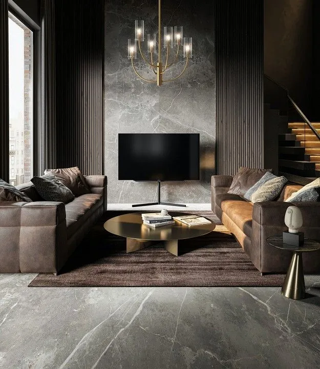 Люстра на штанге Maytoni Арко MOD223PL-06BS