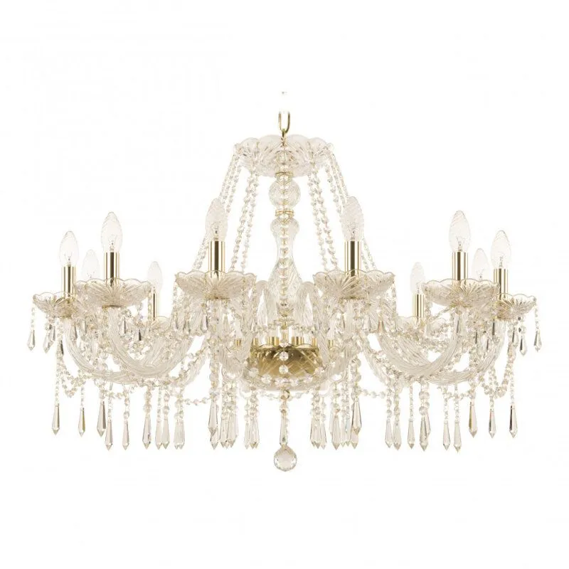 Подвесная люстра Bohemia Ivele Crystal 104 104/12/300 G