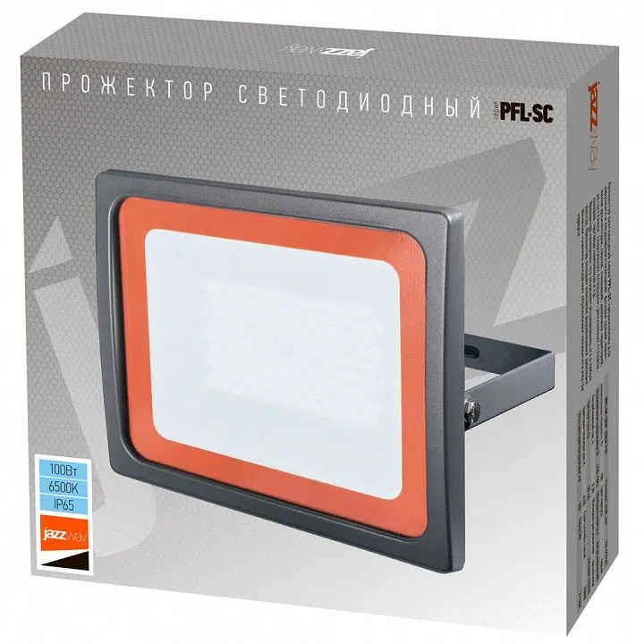 Настенно-потолочный прожектор Jazzway  PFL-SC-100W 6500K IP65
