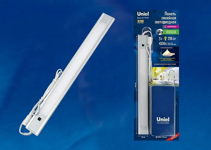 Накладной светильник Uniel Silver UL-00002881