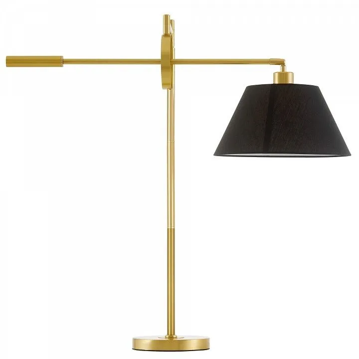 Настольная лампа декоративная LUMINA DECO 1124 LDT 1124 MD+BK