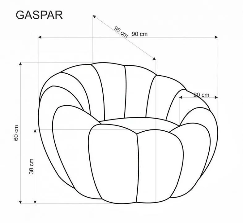 Кресло Gaspar 2