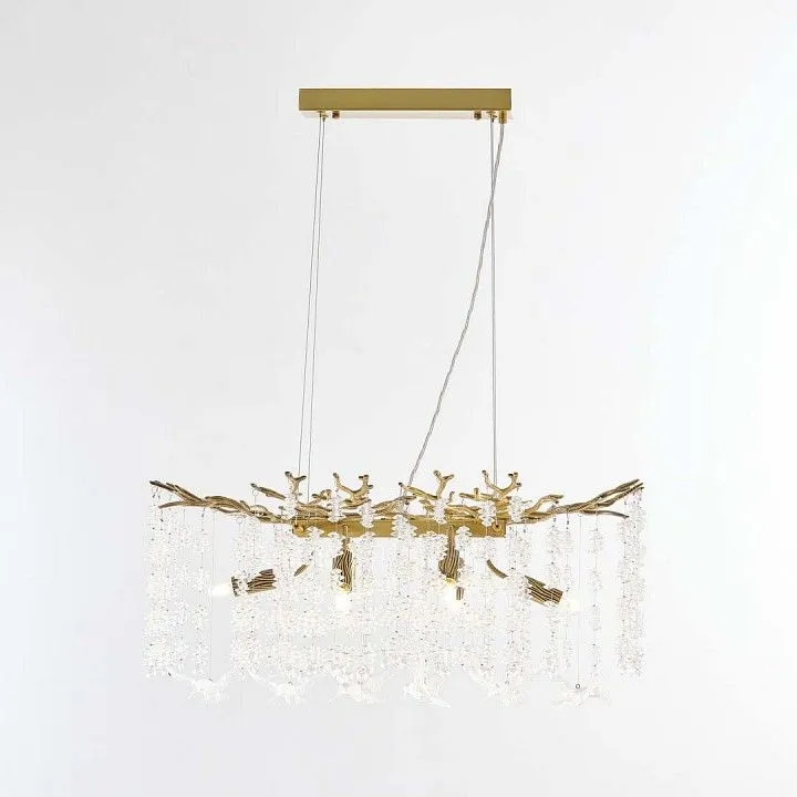 Подвесная люстра Arte Milano Веточка 230210.700.6.E14.B1 FB BRD-Clear
