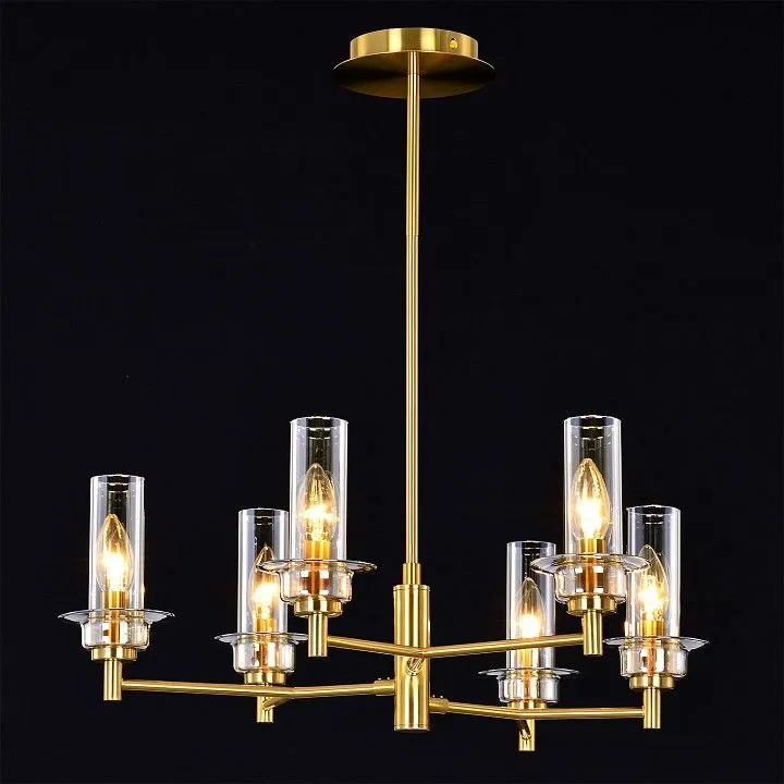 Люстра на штанге ILLUMICO IL5216 IL5216-6PLS-24 HIGHBALL