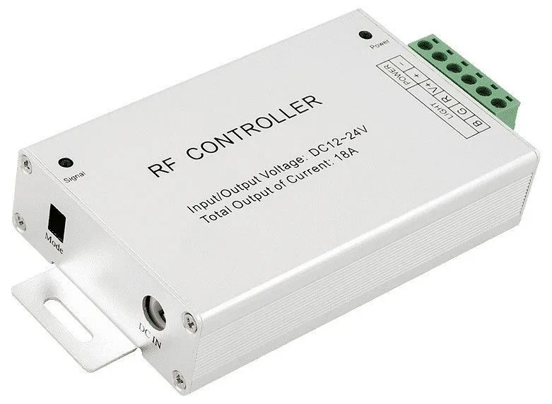 Контроллер-регулятор цвета RGB с пультом ДУ SWG RF RGB RF-RGB-20-18A