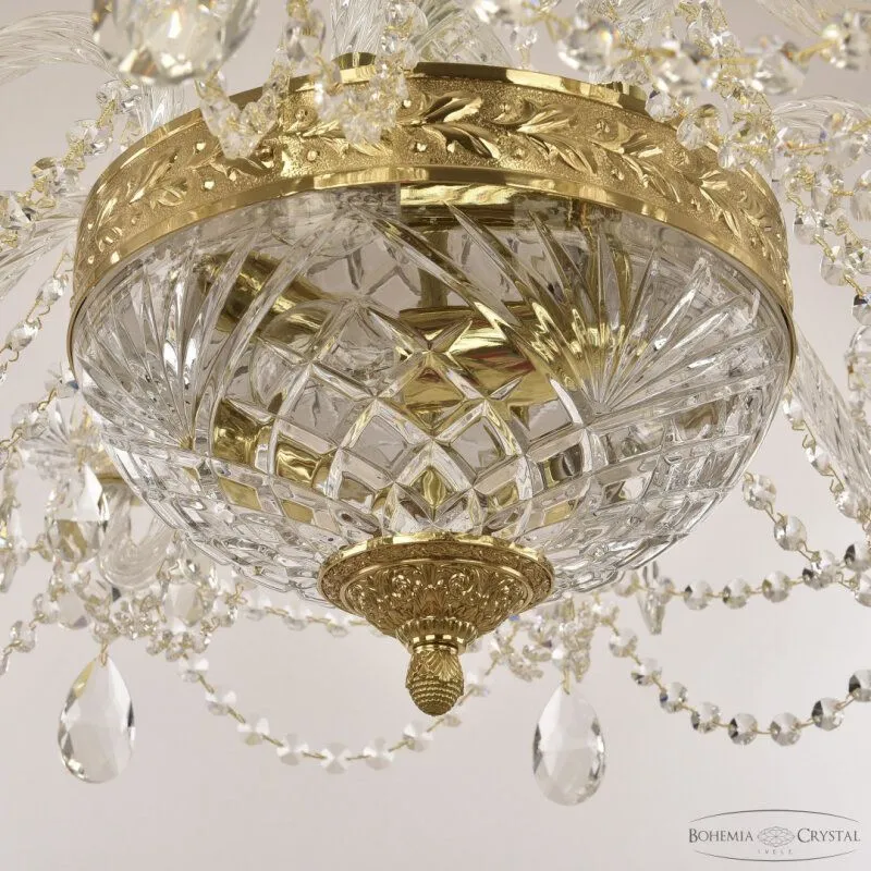 Подвесная люстра Bohemia Ivele Crystal 1451 1451/8/160/250 G
