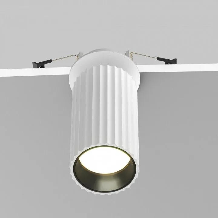 Встраиваемый светильник на штанге Maytoni Technical Калипсо C110CL-01-GU10-W