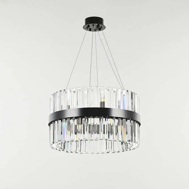 Подвесная люстра Arte Milano Белладжо 440110.460.12.G9.B1 BK
