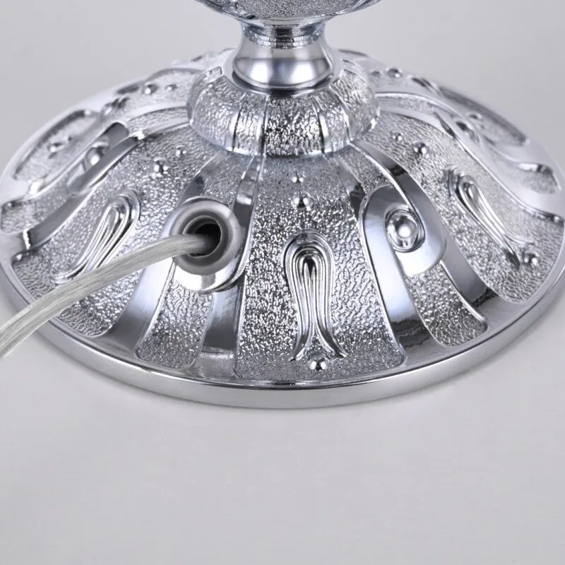 Настольная лампа декоративная Bohemia Ivele Crystal AL77 AL77200L/1-25 Ni