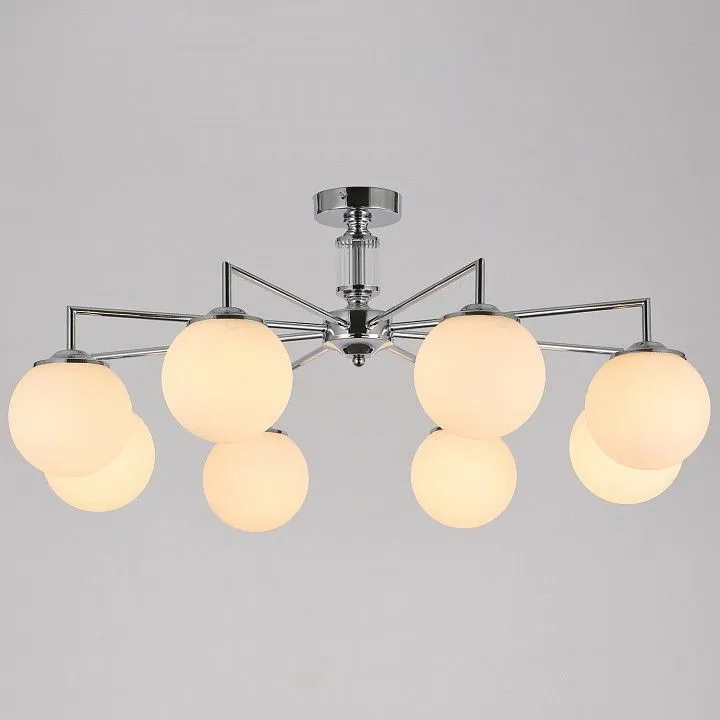 Люстра на штанге ILLUMICO IL0064 IL0064-8C-79 CR