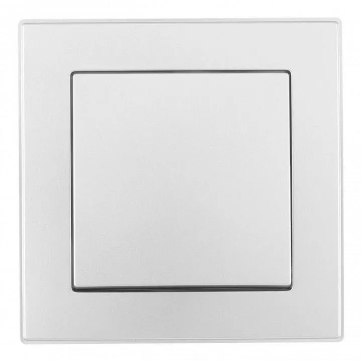 Выключатель одноклавишный Arte Milano SET06-1 SET06-1-30-1 silver