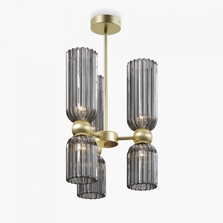 Люстра на штанге Maytoni Антик MOD302PL-06GR