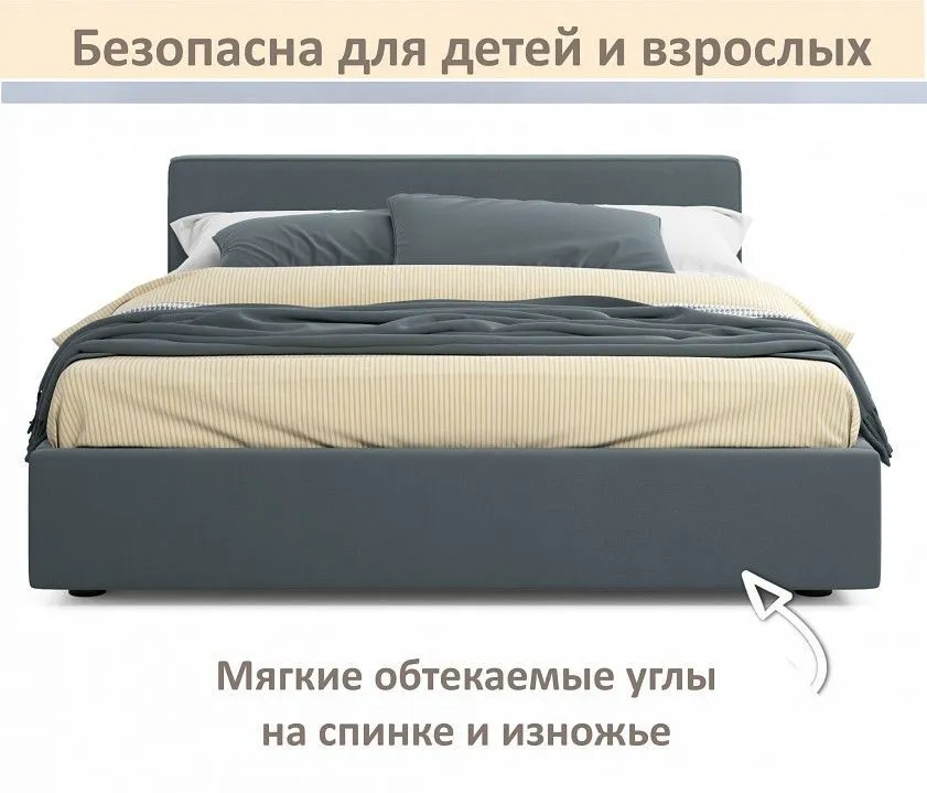 Кровать двуспальная Skandi 1600