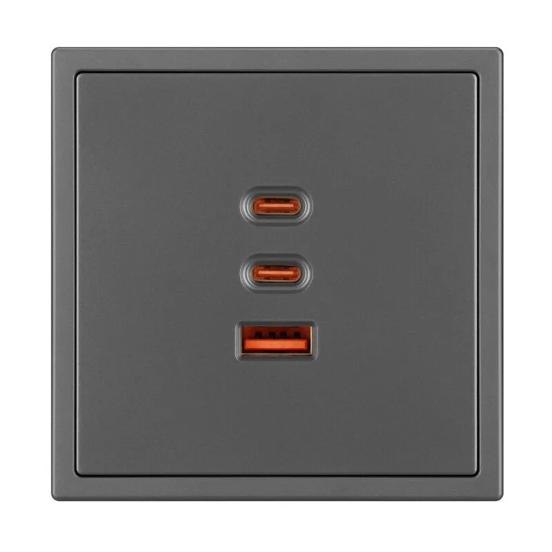 Розетка USB и type C без рамки Arlight NOBE 061837(1)