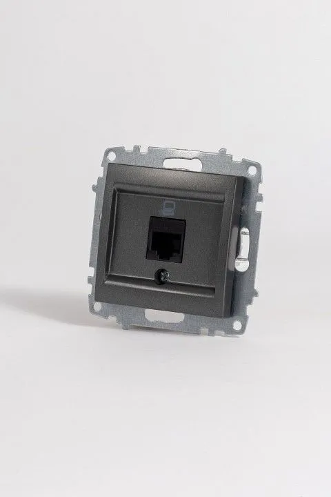 Розетка Ethernet RJ-45 без рамки Elbi Eleсtriс Zena Vega 609-011100-247
