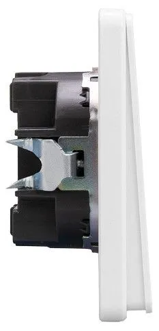 Выключатель одноклавишный без рамки Kranz ROUND KR-78-0705-1