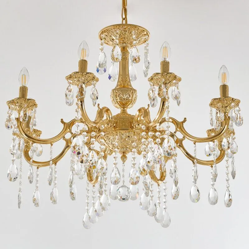 Подвесная люстра Bohemia Ivele Crystal AL7801 AL78101/8/250 A G