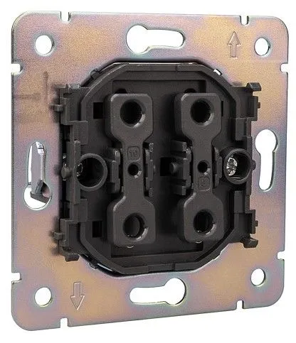 Выключатель для жалюзи без рамки Kranz ROUND KR-78-0711-7