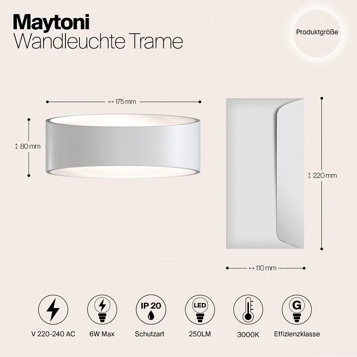 Накладной светильник Maytoni Technical Узор C806WL-L5W