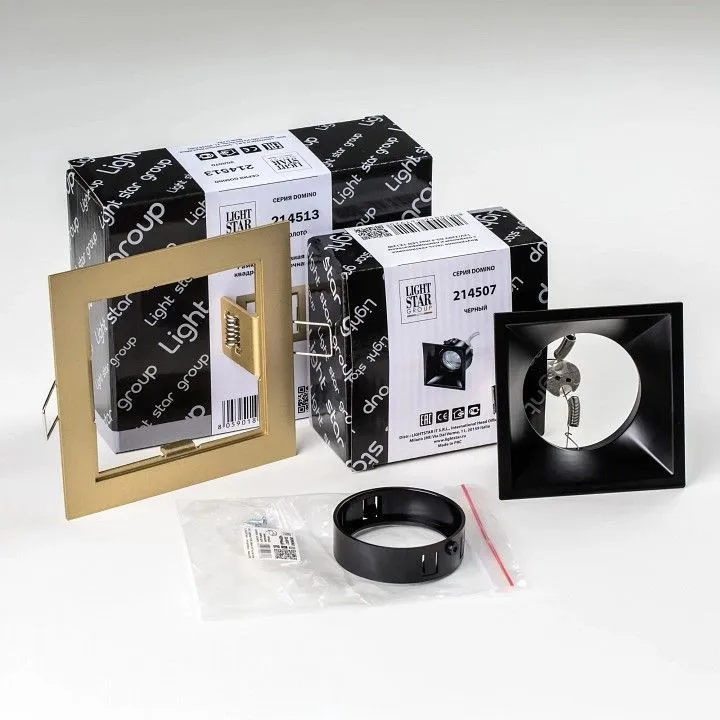 Встраиваемый светильник Lightstar Domino D51307BMOD