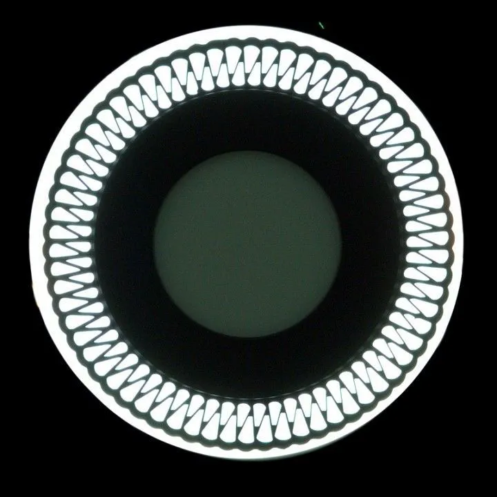 Встраиваемый светильник Reluce  63903-9.0-001RD LED3+3W BK