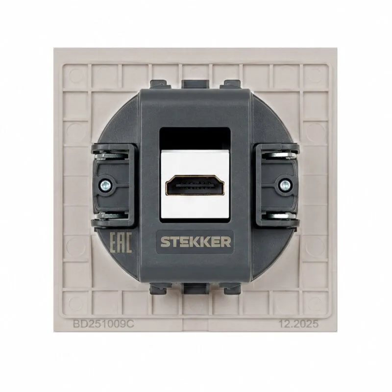 Розетка HDMI без рамки Stekker Мия 50829