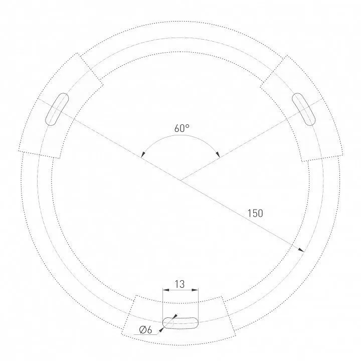 Накладной светильник Arlight RONDO 34809