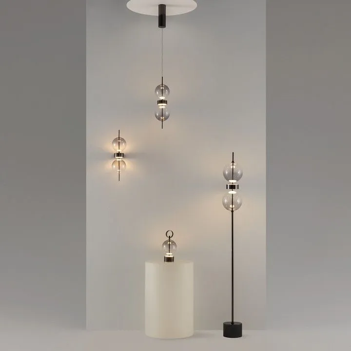 Настольная лампа декоративная Maytoni Двойная луна MOD478RL-L3B3K